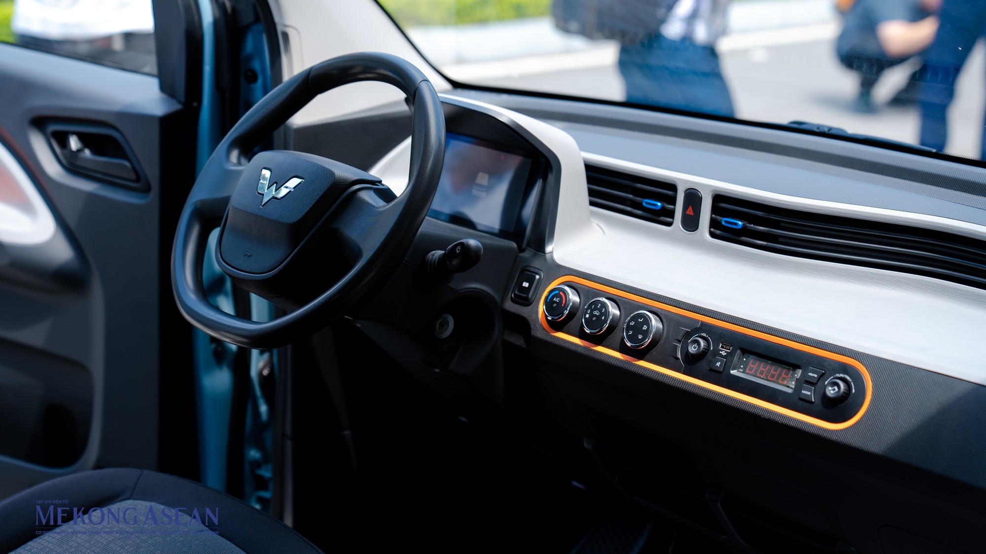 Nội thất Wuling Mini EV. Ảnh: Quách Sơn/Mekong ASEAN.