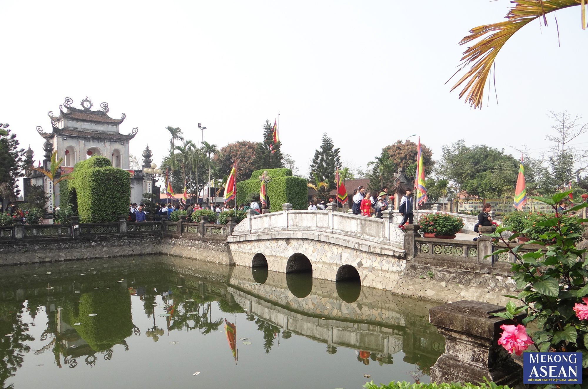 Văn miếu Mao Điền đã để lại nhiều ấn tượng cho người dân và du khách thập phương.