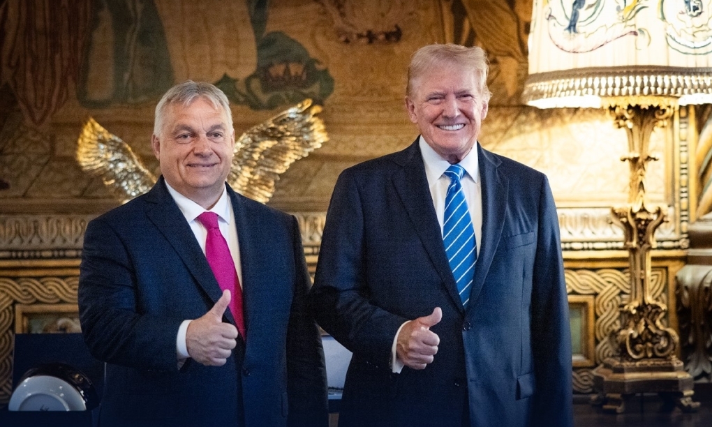 Thủ tướng Hungary Viktor Orban và Cựu Tổng thống Mỹ Donald Trump