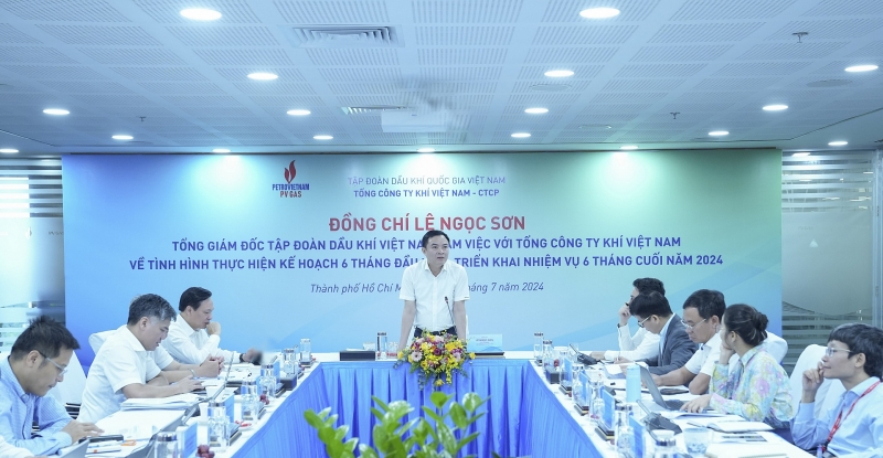 PV GAS thu về 64.500 tỷ đồng trong 6 tháng đầu năm 2024
