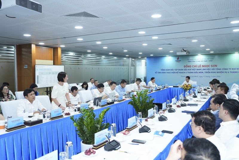PV GAS thu về 64.500 tỷ đồng trong 6 tháng đầu năm 2024