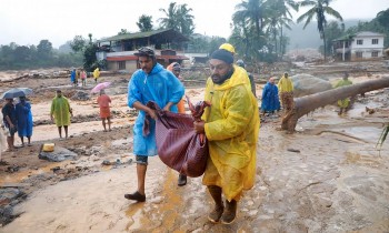 50 người thiệt mạng do lở đất tại Kerala, Ấn Độ