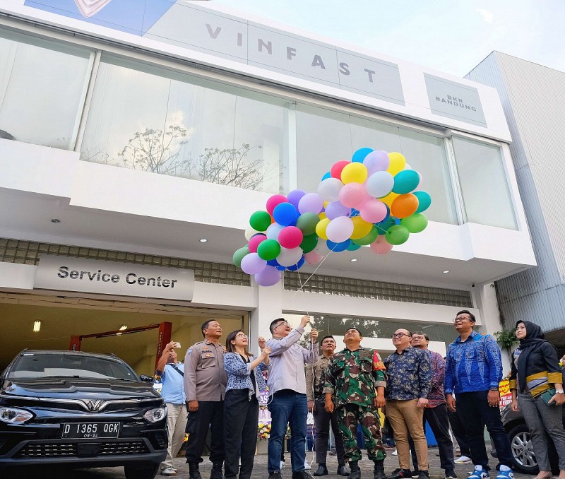 VinFast mở thêm 15 đại lý tại Indonesia