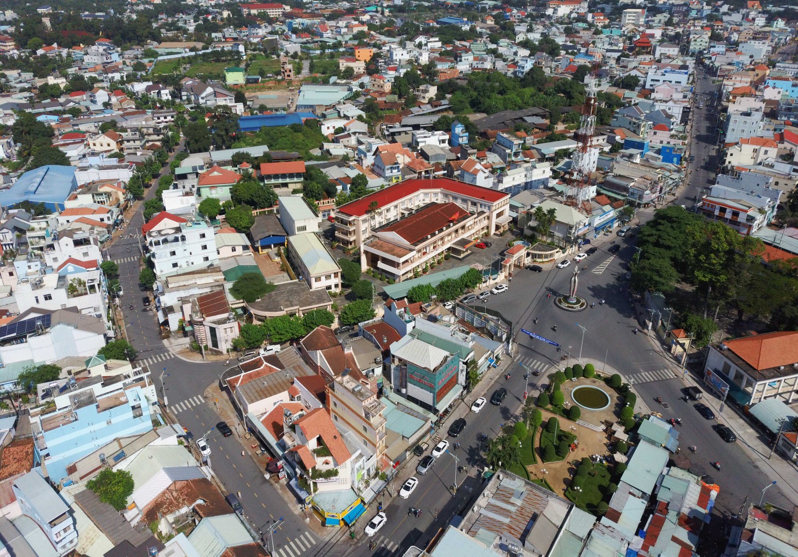 Trung tâm TP Thuận An. Ảnh: Báo Bình Dương,