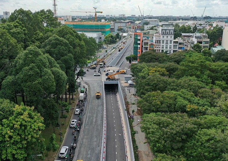 Thông xe hầm chui Trần Quốc Hoàn kết nối nhà ga T3 sân bay Tân Sơn Nhất