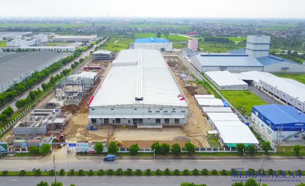 Đến nay, tỉnh đã thành lập 17 khu công nghiệp với quy mô 2.738 ha, tỷ lệ lấp đầy trung bình trên 57%. Ảnh minh họa.