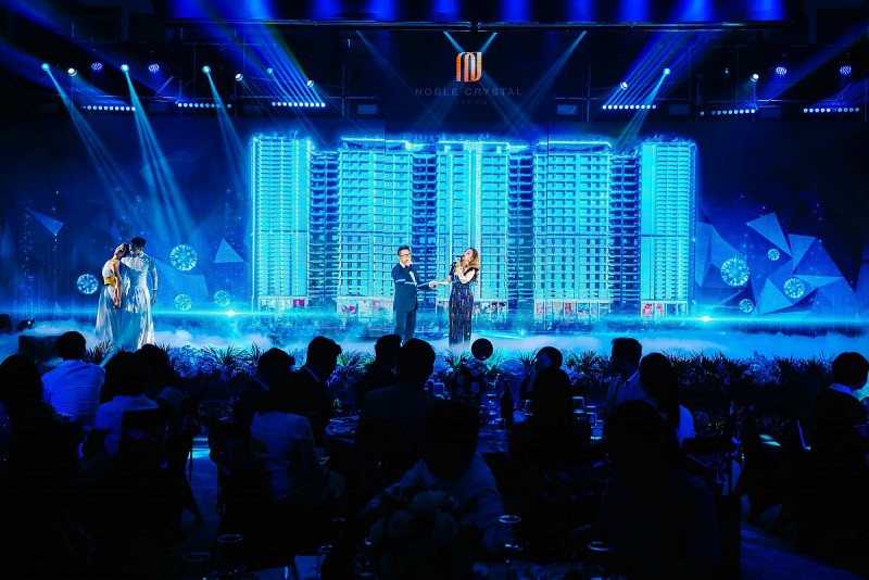 Thăng hoa cảm xúc trong lễ ra mắt thương hiệu bất động sản Noble