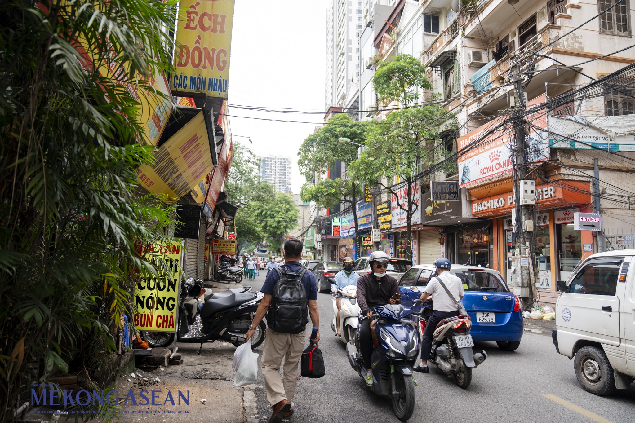 Hà Nội: Hiện trạng đường Nguyễn Tuân sắp mở rộng để giảm ùn tắc