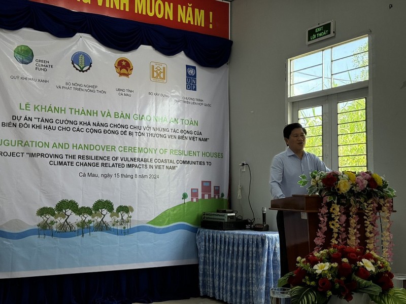 Ông Lê Văn Sử, Phó Chủ tịch UBND tỉnh Cà Mau. Ảnh: UNDP