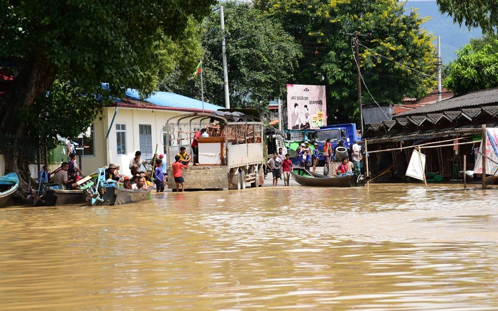 Lũ lụt nghiêm trọng tại Lào và Myanmar do ảnh hưởng của bão Yagi