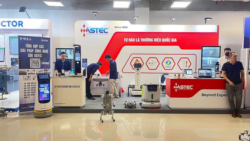 Trong đó, phần lớn các gian hàng tại sự kiện là các tổ chức, doanh nghiệp lĩnh vực bán dẫn, trí tuệ nhân tạo.