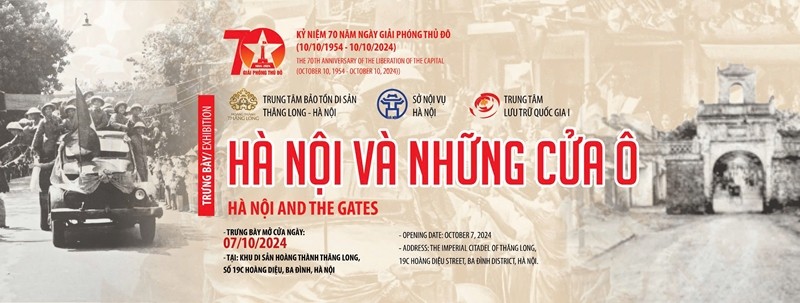 Trưng bày triển lãm về các cửa ô của Hà Nội