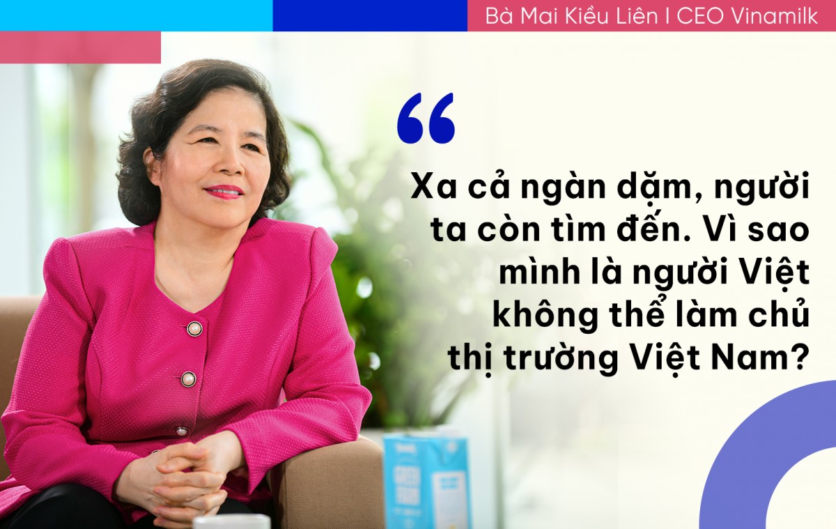 Những câu nói thể hiện tầm lãnh đạo của nữ tướng ngành sữa Mai Kiều Liên