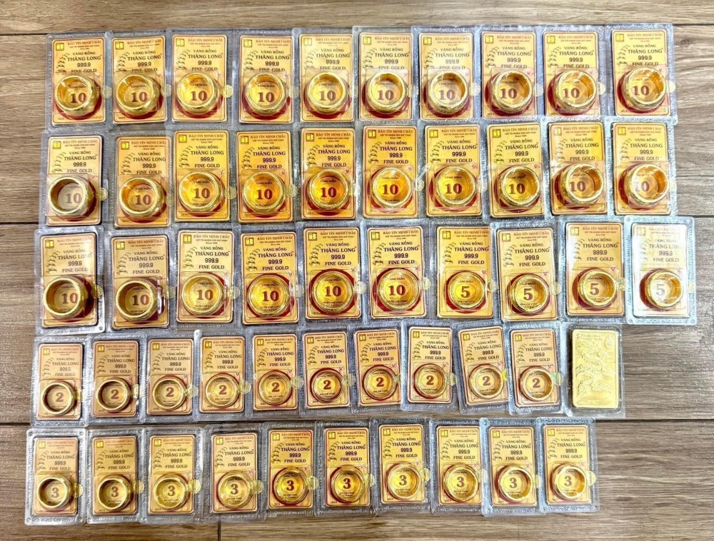 Giá vàng nhẫn đứt chuỗi lập đỉnh, giảm xuống quanh mức 89 triệu đồng/lượng