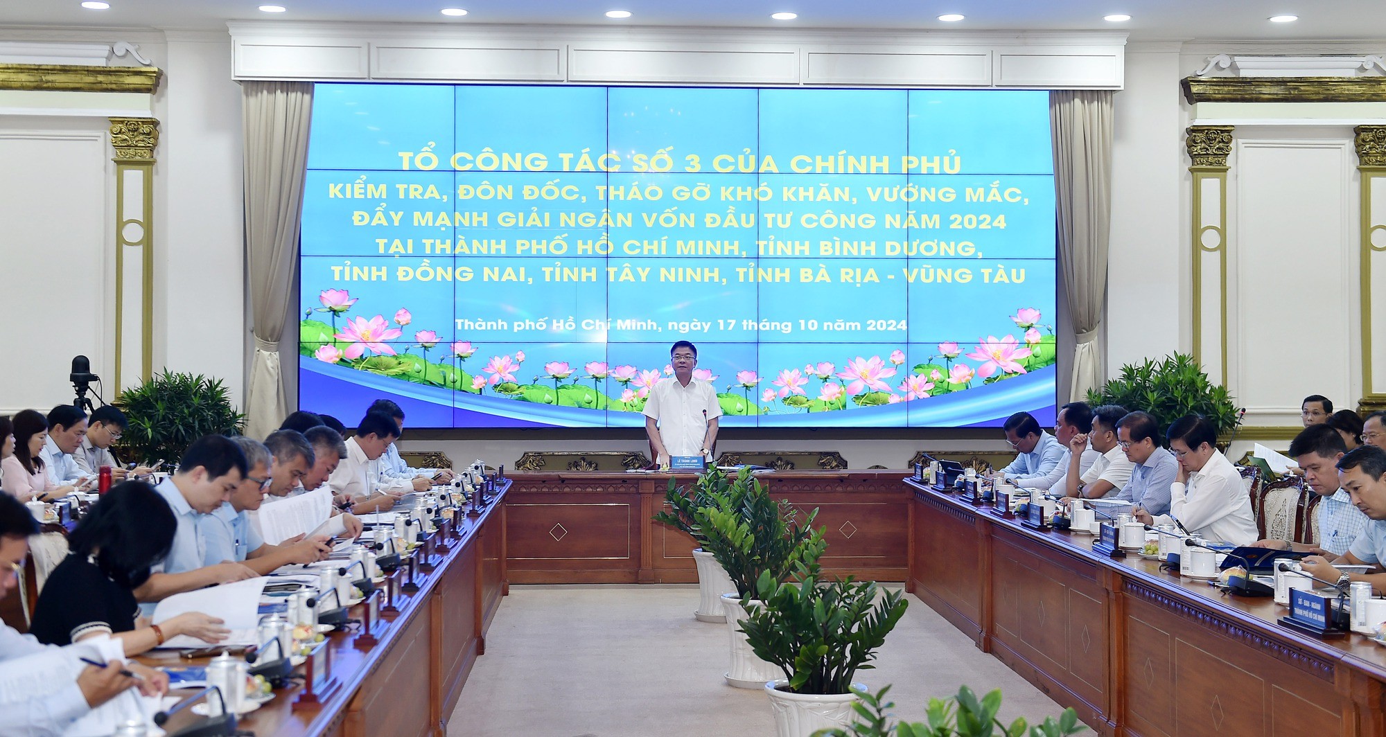 Tỷ lệ giải ngân vốn đầu tư công của 6 địa phương vùng Đông Nam Bộ còn chậm