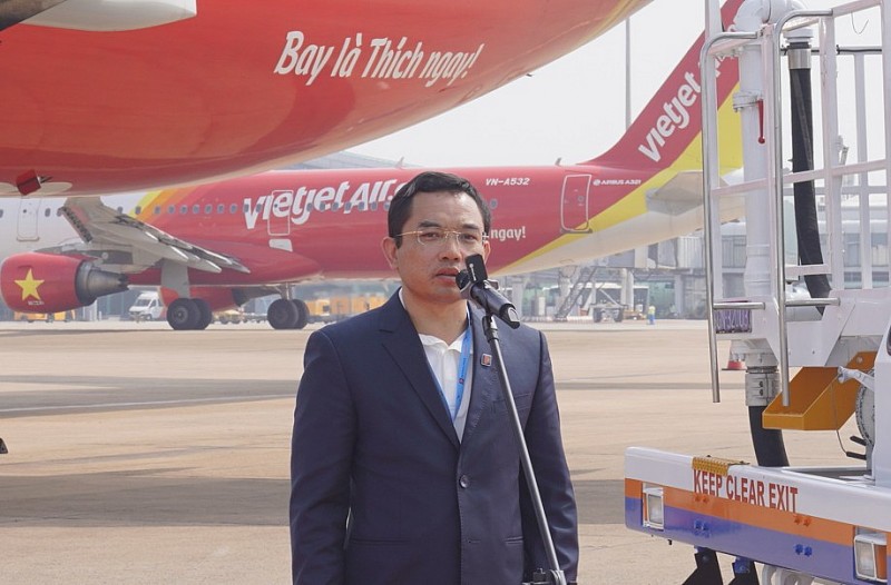 Vietjet tiên phong khai thác chuyến bay sử dụng nhiên liệu hàng không bền vững SAF