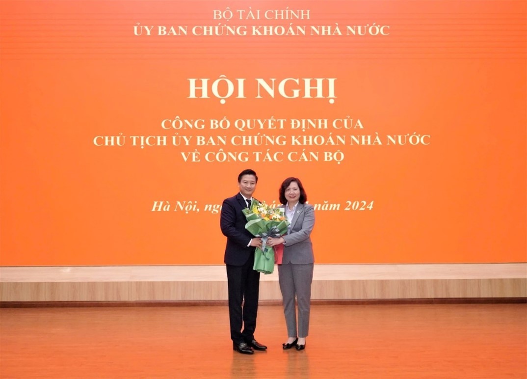 Ông Đỗ Anh Vũ làm Chánh Văn phòng Ủy ban Chứng khoán Nhà nước