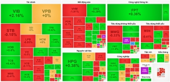 Thanh khoản suy yếu, VN-Index hụt hơi về chiều