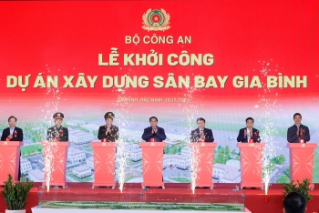 Khởi công sân bay của Bộ Công an tại Bắc Ninh