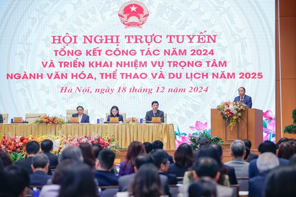 Hội nghị tổng kết năm 2024, triển khai nhiệm vụ năm 2025 của ngành VHTT&DL 