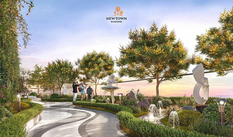 Newtown Diamond: Không gian lý tưởng cho cuộc sống cân bằng