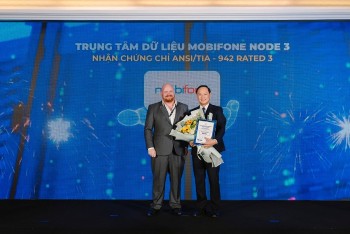 Trung tâm dữ liệu MobiFone Node 3 nhận chứng chỉ ANSI/TIA-942 Rated 3