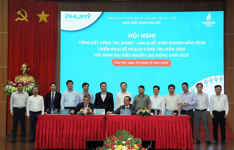 Nhà máy Đạm Phú Mỹ tổng kết công tác sản xuất kinh doanh năm 2024