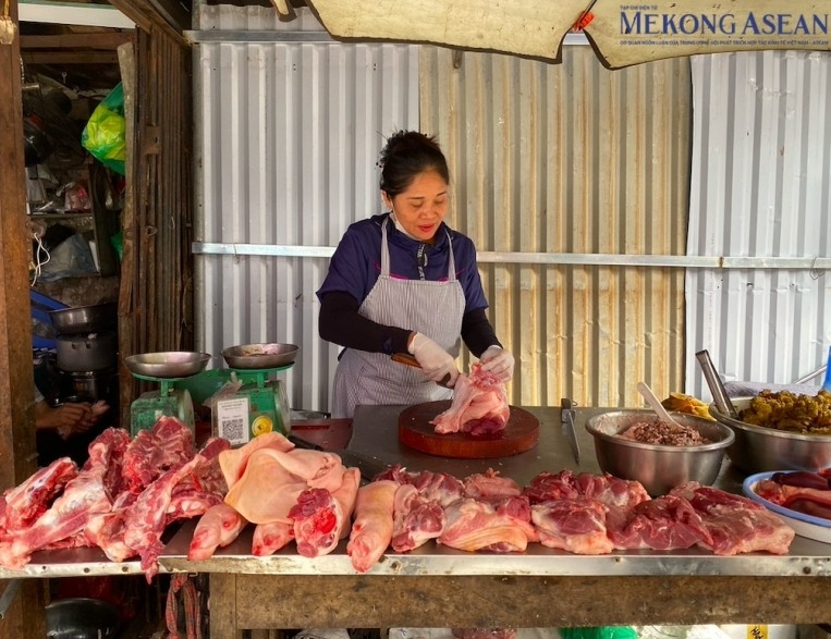 Hà Nội: Giá thịt lợn tăng nhẹ dịp cuối năm