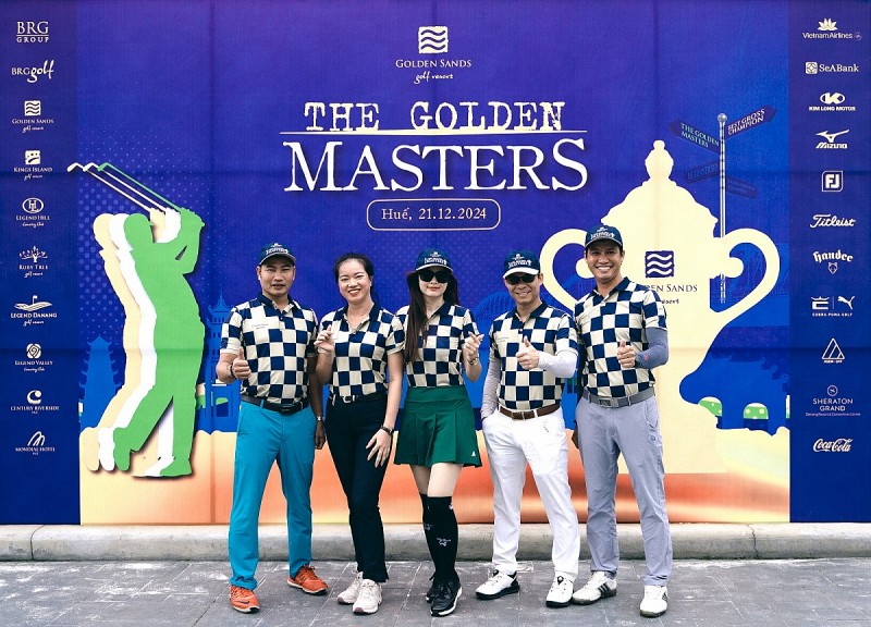 Gần 150 golf thủ tranh tài tại The Golden Masters