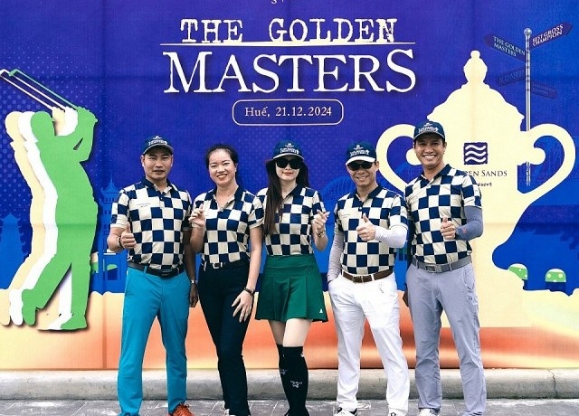 Gần 150 golf thủ tranh tài tại The Golden Masters