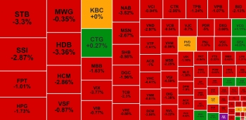 VN-Index giảm mạnh về mốc 1.230 điểm, cổ phiếu của Novaland 'thủng đáy'