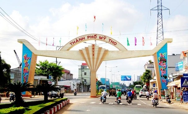 Một góc thành phố Mỹ Tho, tỉnh Tiền Giang