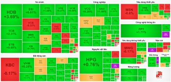 VN30 làm điểm tựa, VN-Index phục hồi lên gần mốc 1.250 điểm