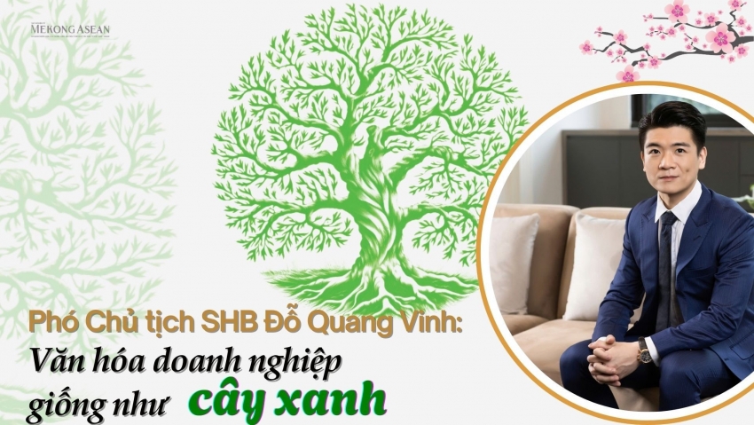 Phó chủ tịch SHB Đỗ Quang Vinh: ‘Văn hoá doanh nghiệp giống như cây xanh’