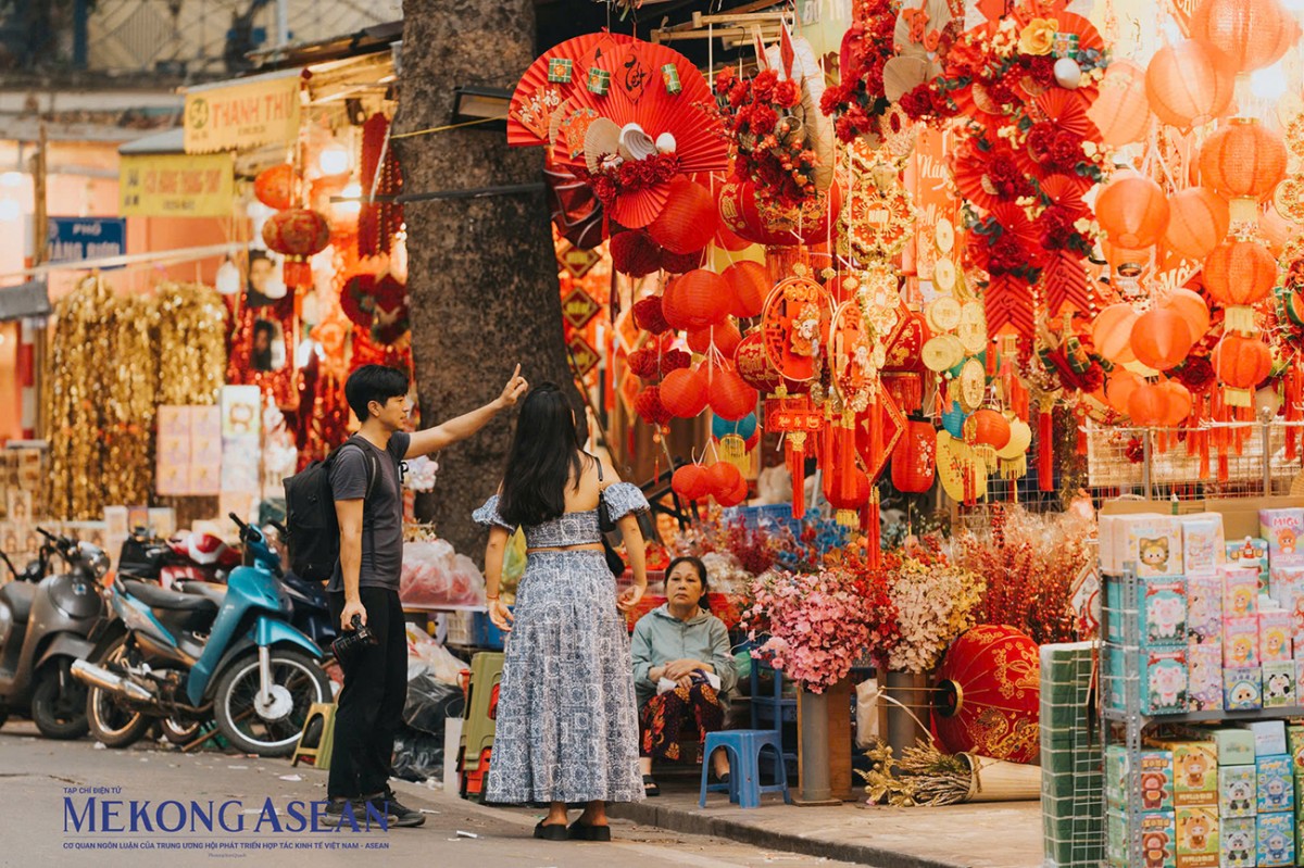 Giá cả hàng hóa ổn định trước, trong và sau Tết