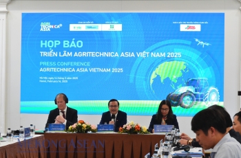 Họp báo về triển lãm Agritechnica ASIA Vietnam 2025