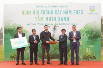 SJ Group tổ chức Ngày hội trồng cây năm 2025, hướng tới tầm nhìn xanh