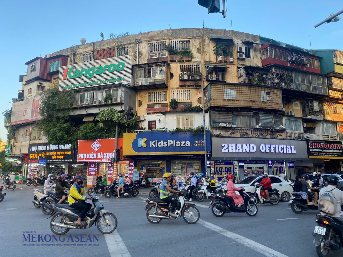 Khu tập thể Khương Thượng. Ảnh: Hà Anh - Mekong ASEAN.