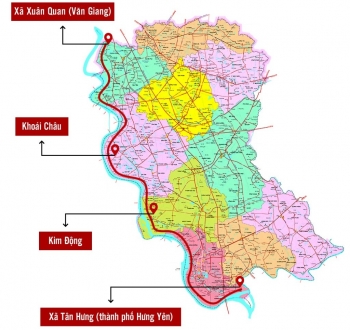 Hưng Yên sắp khởi công tuyến đường kết nối di sản dọc sông Hồng