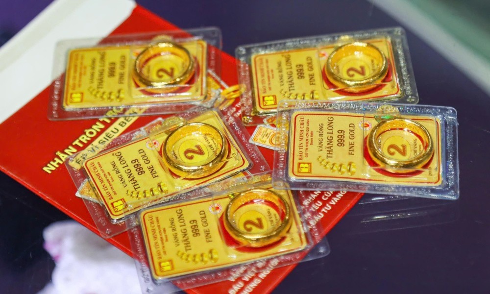 Vàng miếng giữ giá, vàng nhẫn biến động mạnh
