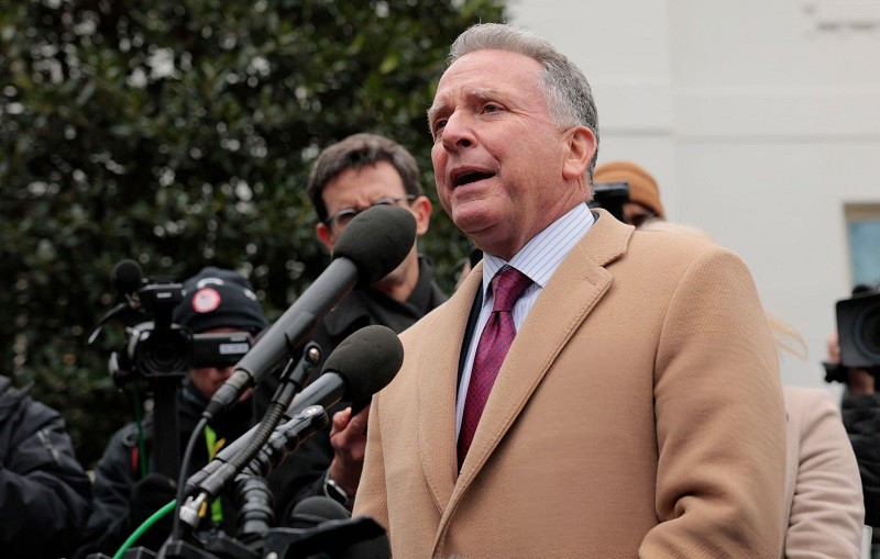 Đặc phái viên Steve Witkoff tại Nhà Trắng ngày 6/3. Ảnh: Getty.