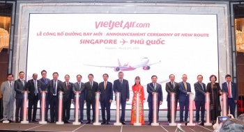 VietJet Air mở đường bay thẳng Phú Quốc - Singapore