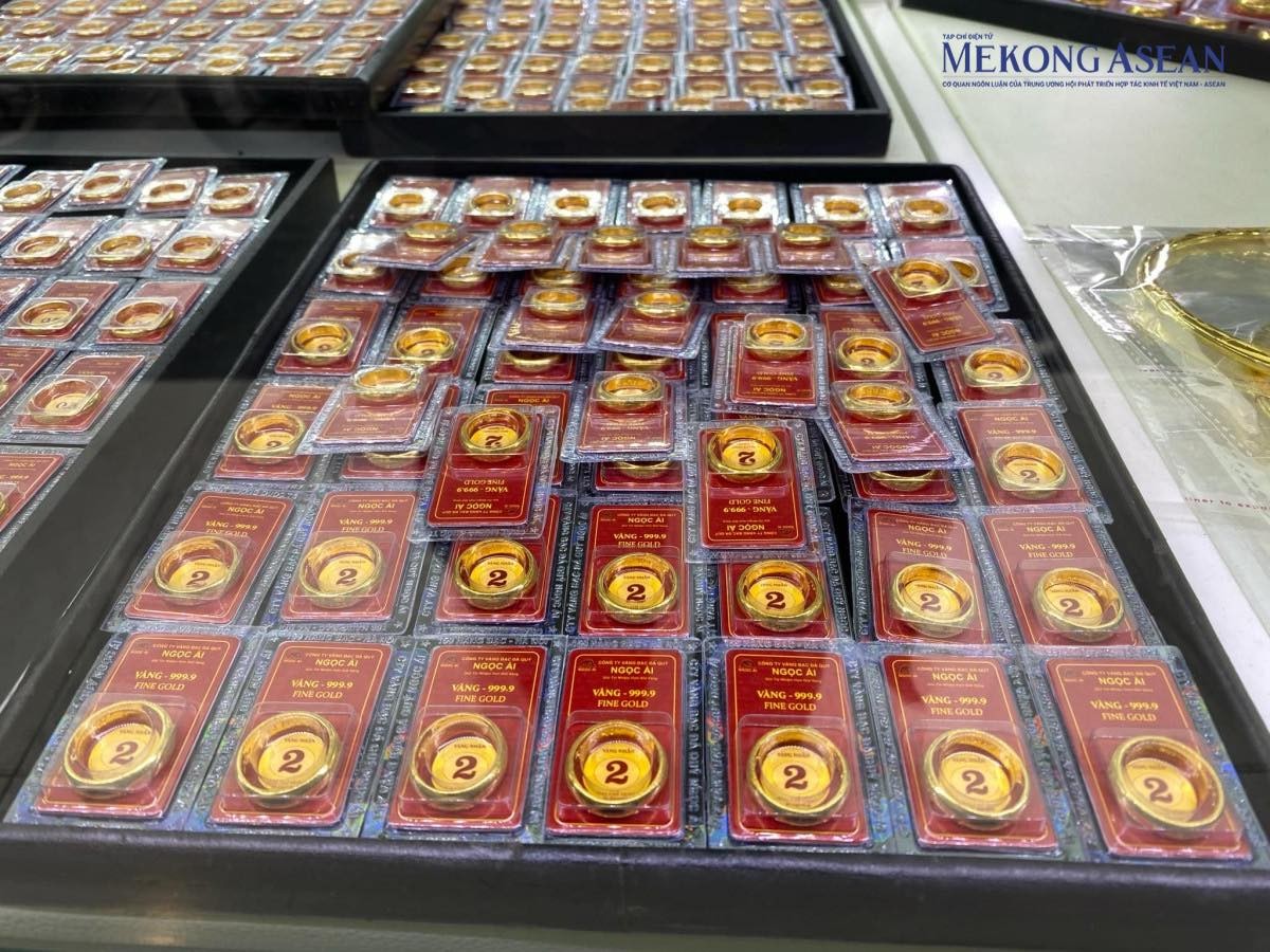 Bảo Tín Minh Châu giảm giá vàng miếng, vàng nhẫn điều chỉnh hàng loạt