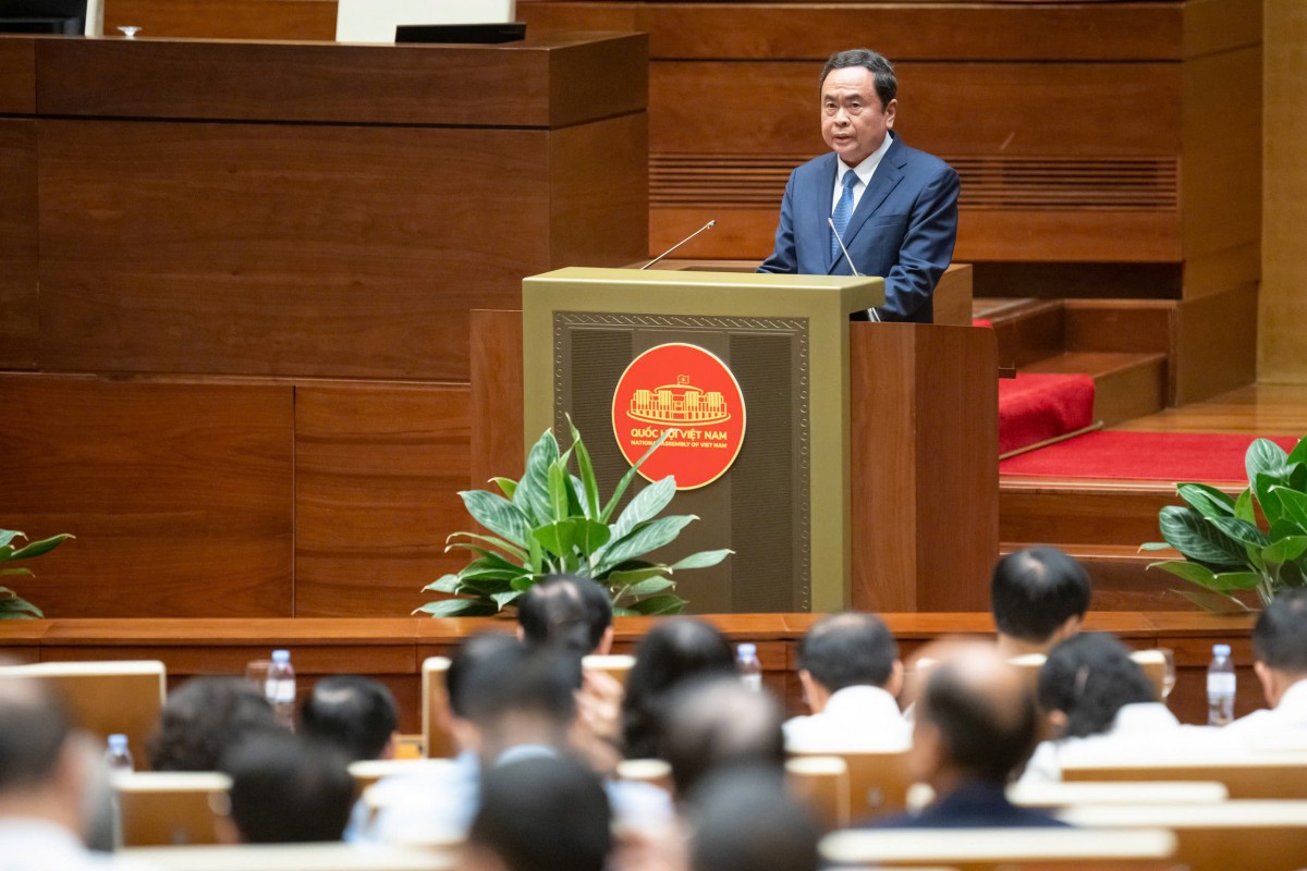 Chủ tịch Quốc hội: 'Tạo dựng một nền pháp lý tiên tiến, hiện đại, minh bạch'