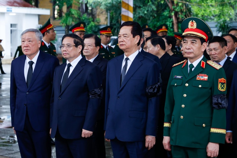 Cử hành trọng thể Lễ viếng nguyên Chủ tịch nước Trần Đức Lương