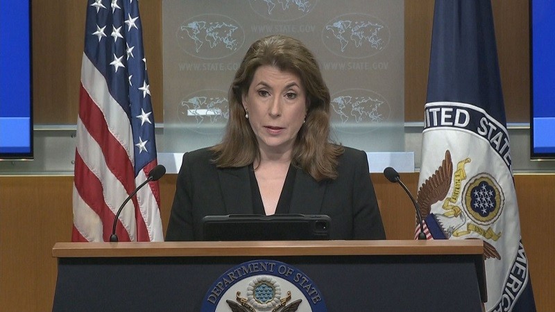 Bà Tammy Bruce trong cuộc họp báo ngày 27/5 tại Washington. Ảnh: Fox News