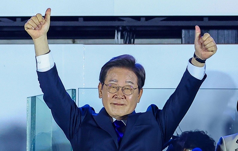 Ông Lee Jae-myung tại Seoul ngày 4/6. Ảnh: Getty
