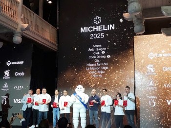 Michelin Guide 2025 vinh danh 181 cơ sở ẩm thực Việt Nam