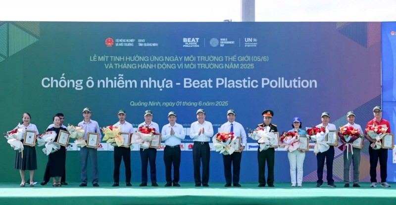 PV GAS tham gia tài trợ cho các chương trình chống ô nhiễm nhựa quốc gia. Nguồn: PV GAS.