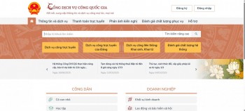 Từ hôm nay người dân tra cứu và làm thủ tục hành chính tại một địa chỉ duy nhất